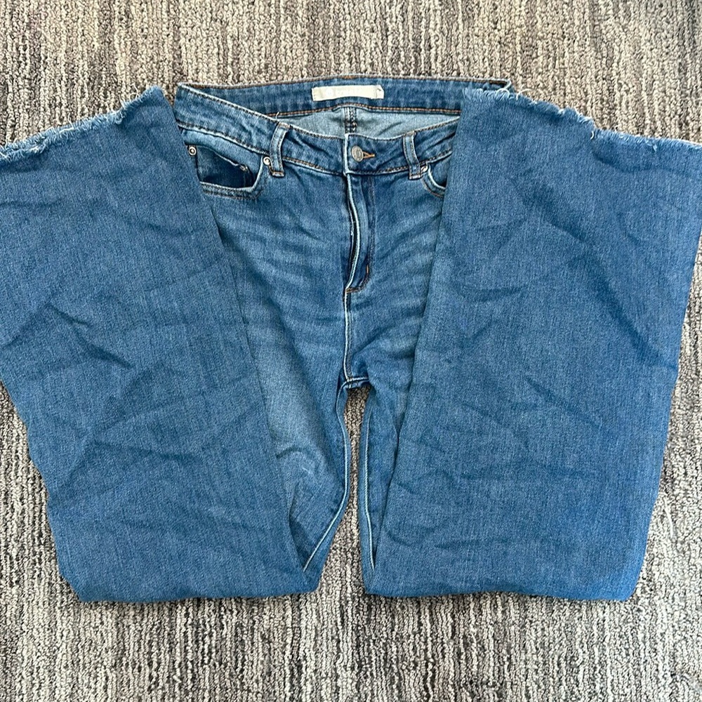 Tractor wide leg jeans, girls
